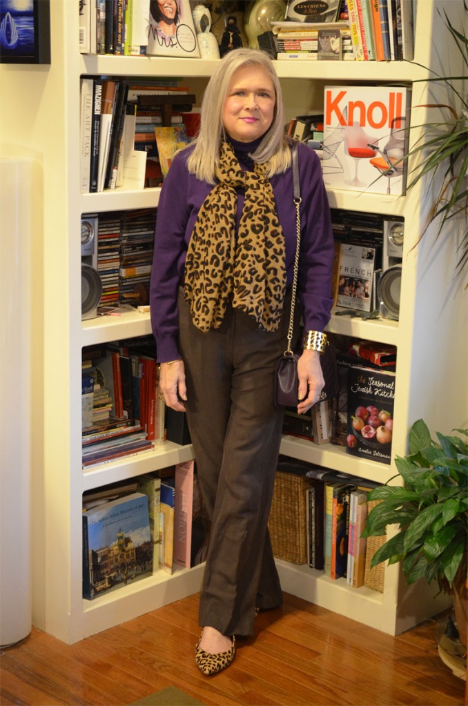 Purple, Brown and Leopard For Style Imitating Art – MeadowTree Style