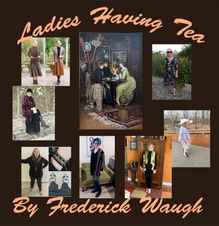Style Imitating Art Review for Frederick Waugh’s “Ladies Having Tea”